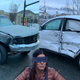 Image for article titled Someone Actually Drove Blindfolded, and Crashed, for the Bird Box Challenge